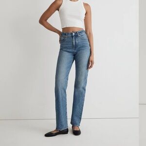 Madewell Women's 90s Straight jeans Women size 33 tall NWT